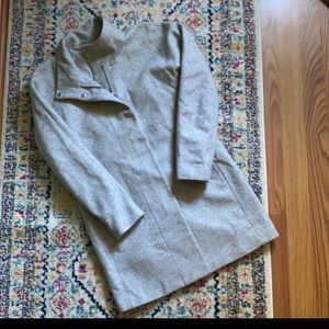 Express Funnel Neck Pea Coat XS